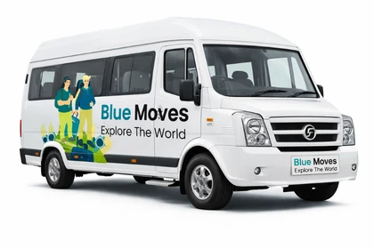 Tempo Traveller Blue Moves